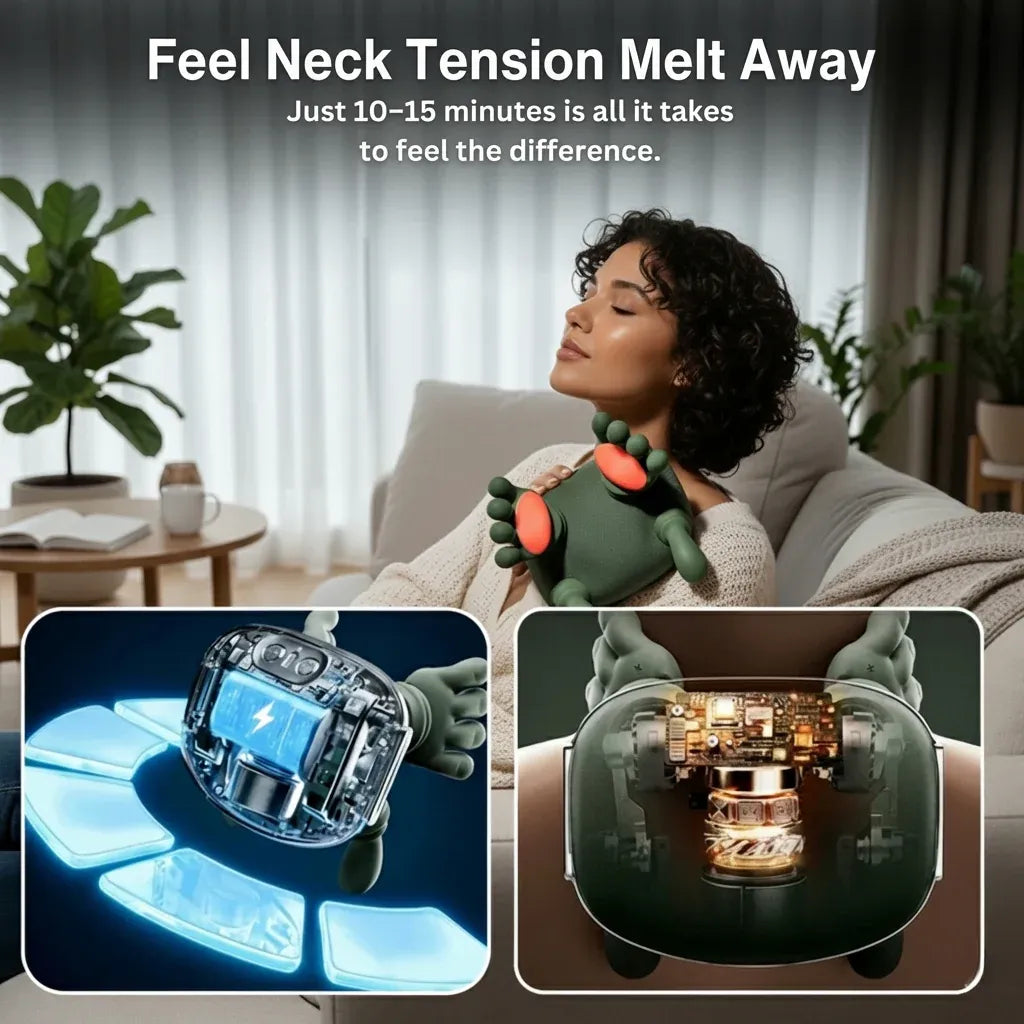 KneadEase™ Shoulder & Neck Massager — Melt Away Pain In Minutes
