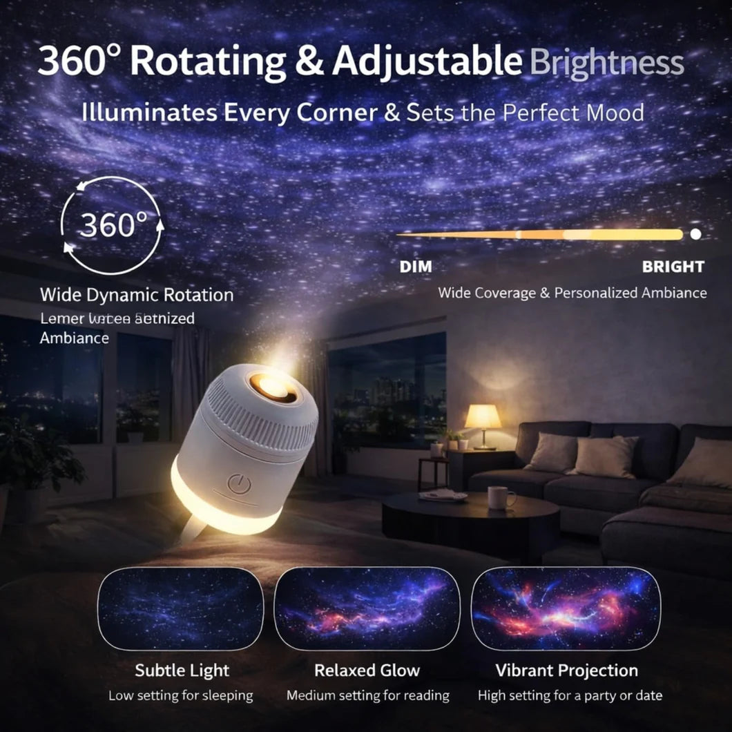 LuminaGalaxy — Galaxy Projector Night Light