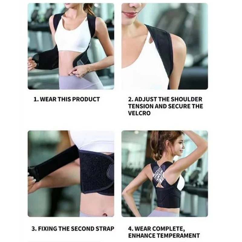 PosturePro™ Back Corrector Relieve Back Pain & Stand Taller Instantly