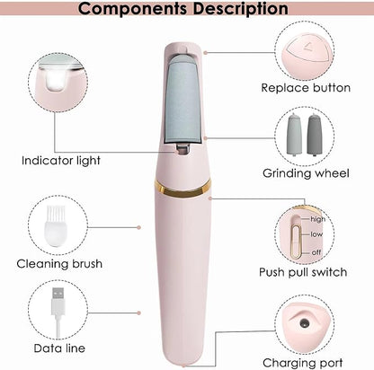 Electric Pedicure Foot File Callus Remover