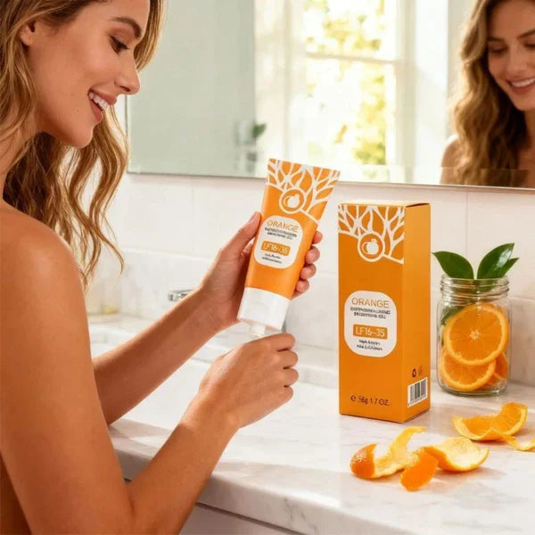 GlowPeel™ — Orange Enzyme Exfoliating & Whitening Gel