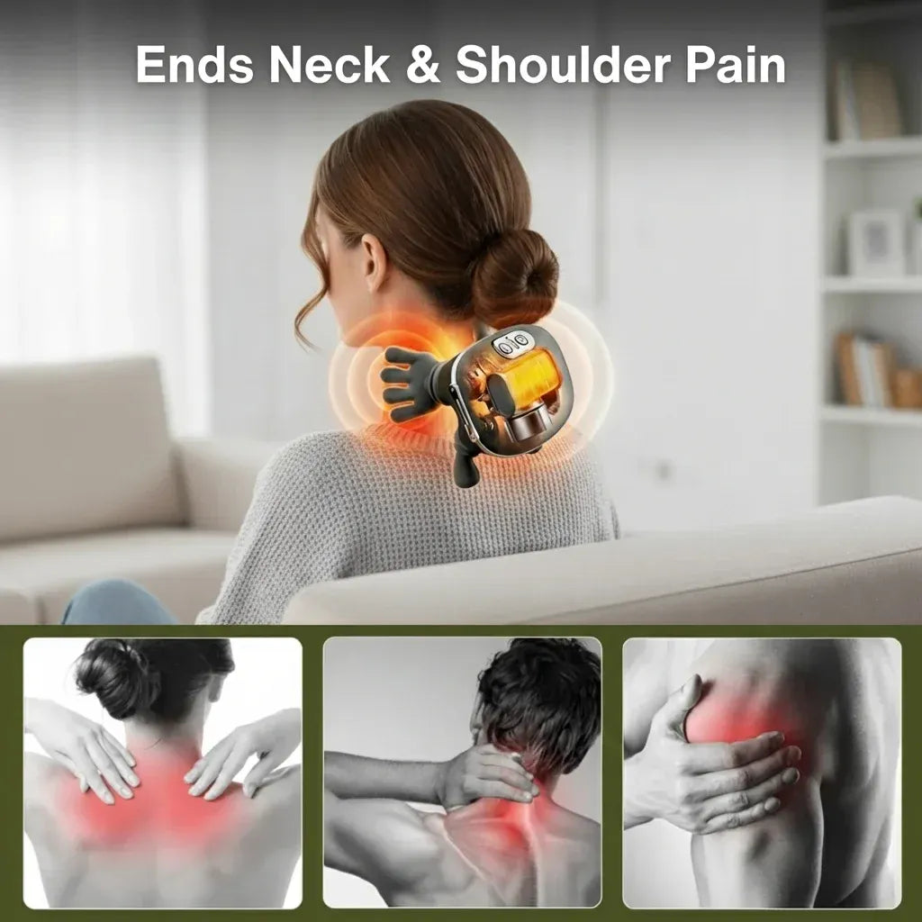 KneadEase™ Shoulder & Neck Massager — Melt Away Pain In Minutes