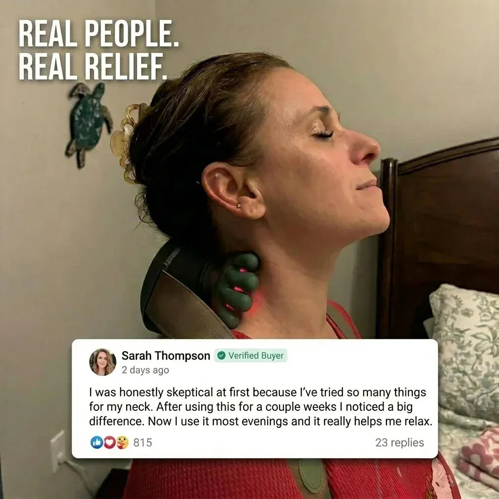 KneadEase™ Shoulder & Neck Massager — Melt Away Pain In Minutes
