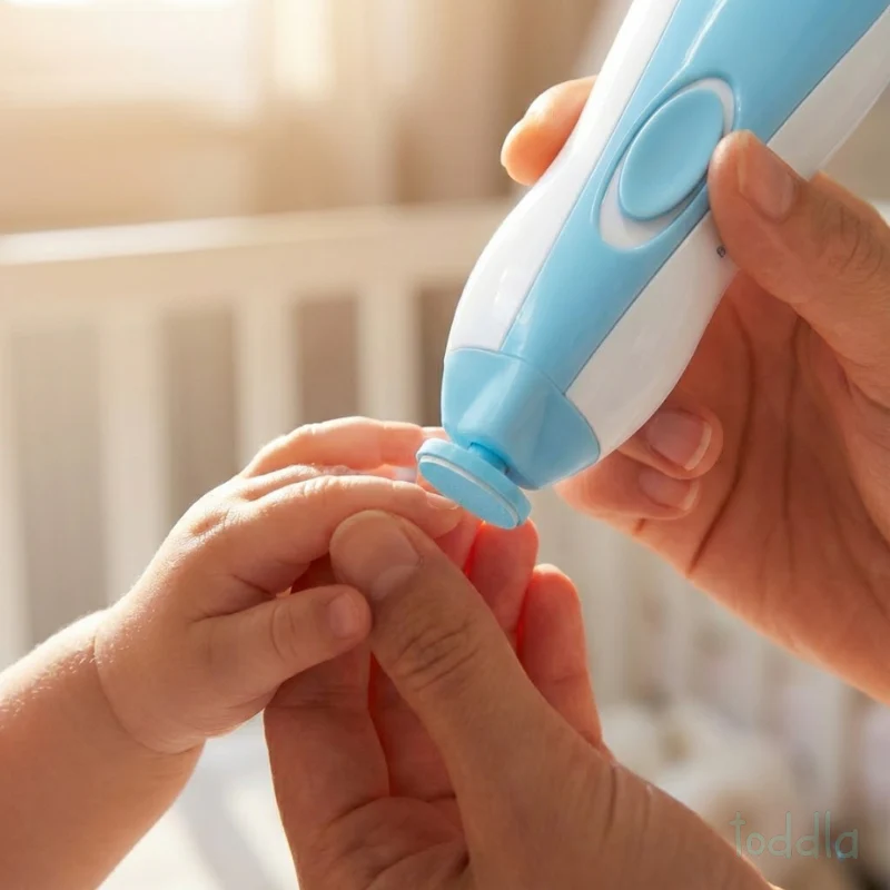 SafeTouch™ Baby Nail Trimmer – Trim While They Dream